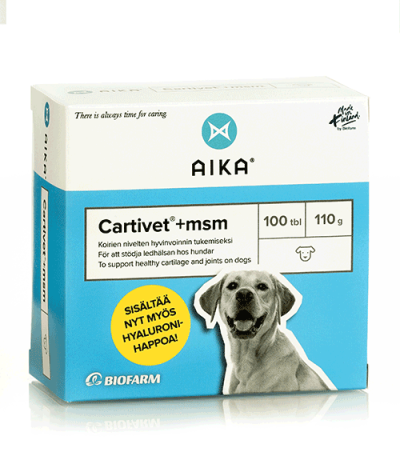Aika Cartivet+msm 200 tabl