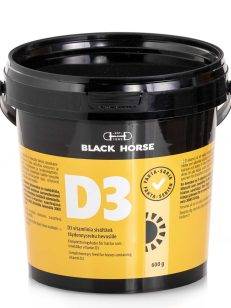 Black Horse D3-vitamin för hästar - 600 g