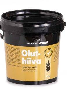 Black Horse Öljäst, 700 g vikt - bryggerijäst för hästar