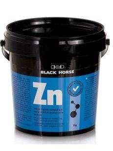 Black Horse Zn, 1 kg storlek - Zink för hästar
