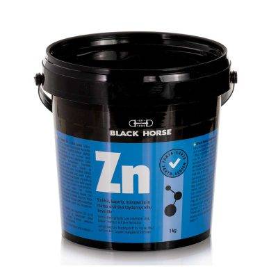 Black Horse Zn, 1 kg storlek - Zink för hästar