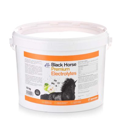 Black Horse Premium Electrolytes, 10 kg storlek - Elektrolyter för hästar