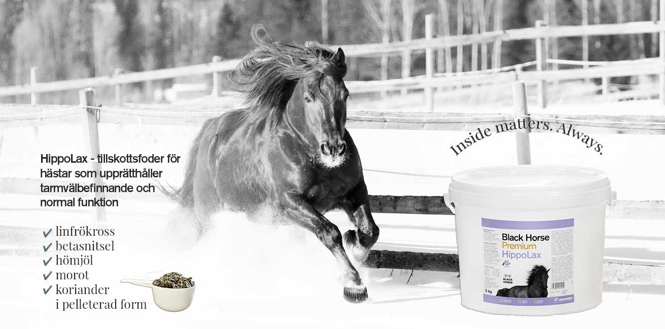 Black Horse Premium HippoLax - Ny produkt