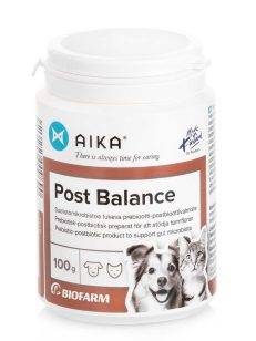 Postbiotika och prebiotika för hundar och katter.