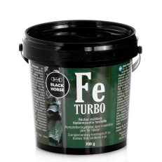 Black Horse Fe Turbo, 700 g, med ett handtag - järn kompletteringsfoder för hästar